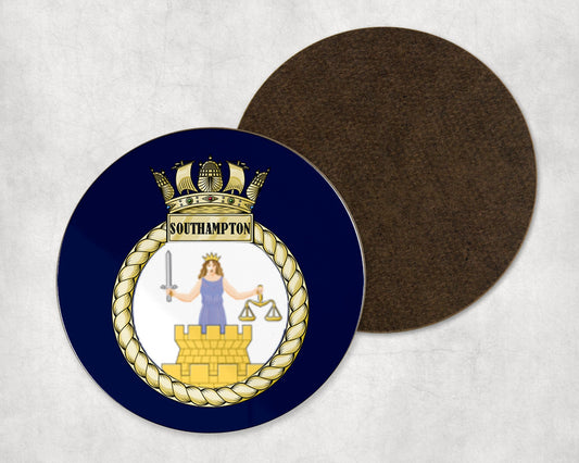 HMS Southampton - Round Coaster Set