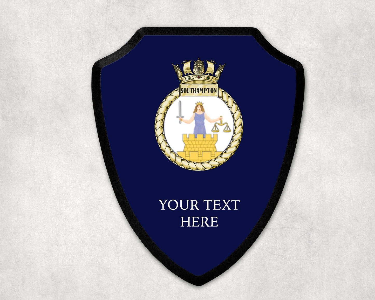 HMS Southampton - Royal Navy Printed Wall Shield