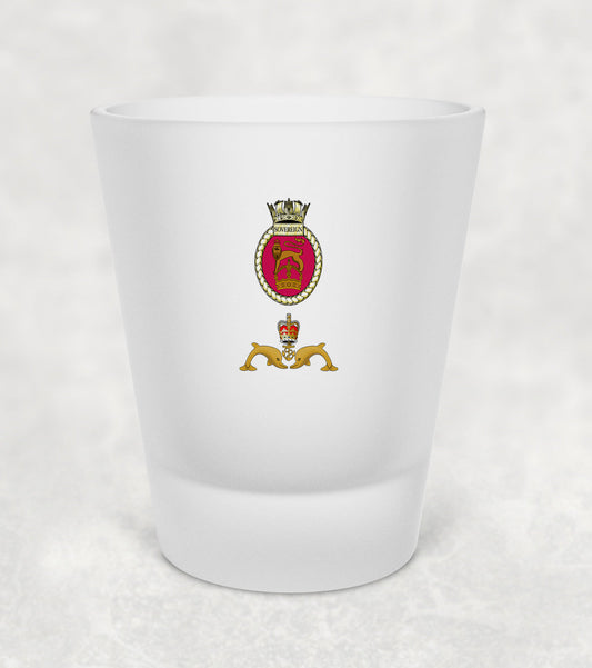 HMS Sovereign - Shot Glass