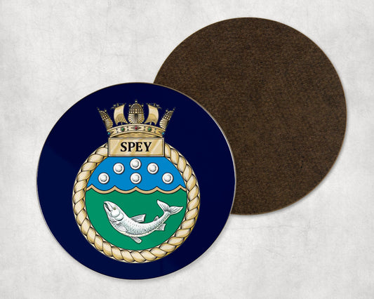 HMS Spey - Round Coaster Set