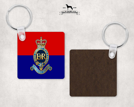 1 Royal Horse Artillery - Square Key Ring