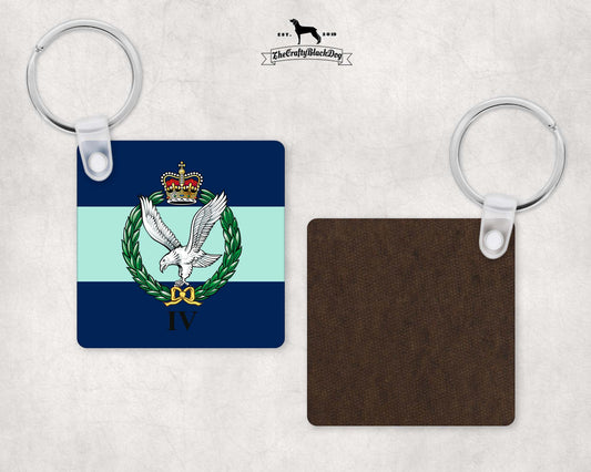 4 Army Air Corps - Square Key Ring