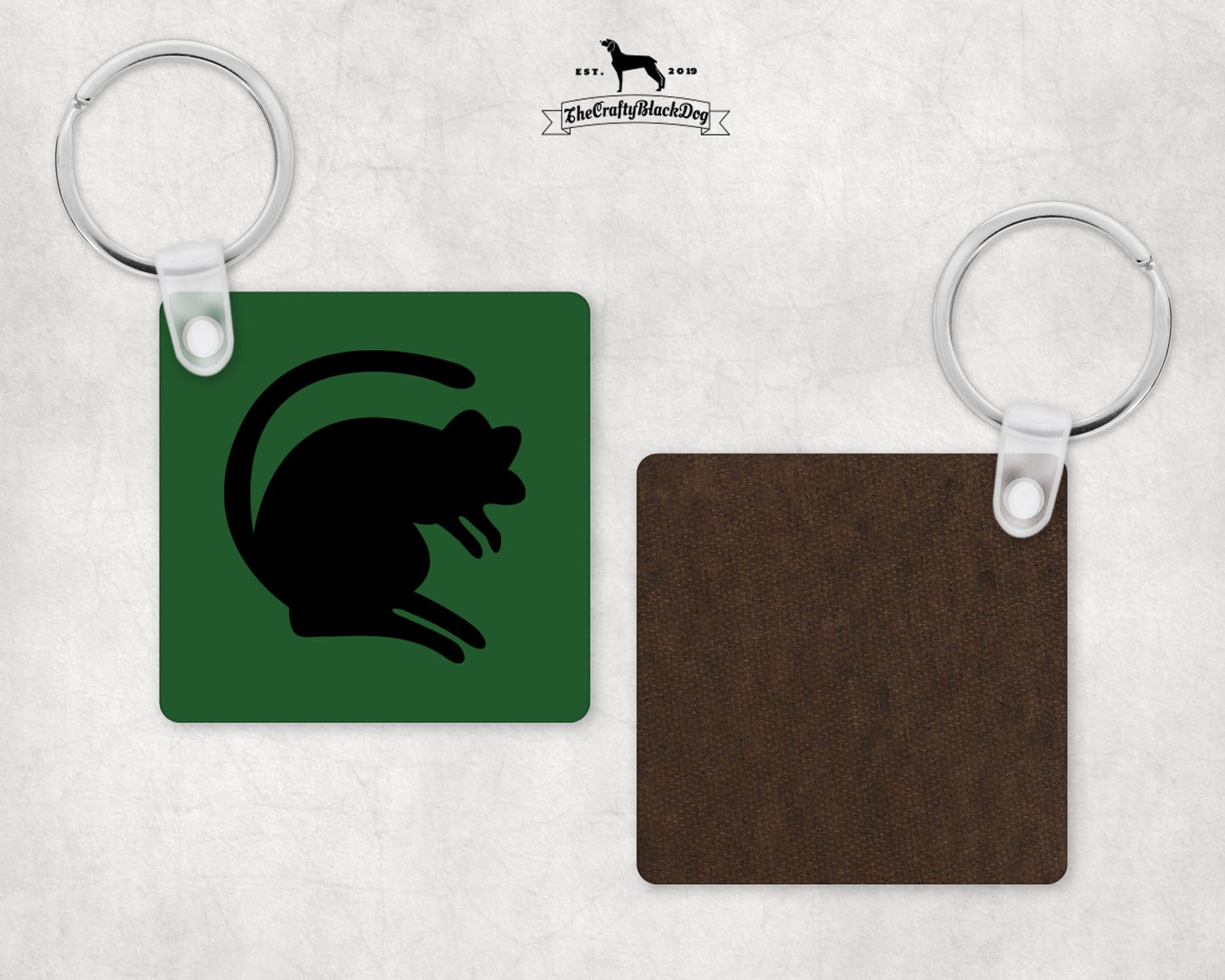 4th Infantry Brigade (UK) - Square Keyring
