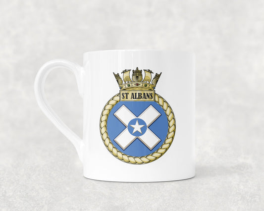 HMS St Albans - Bone China Mug