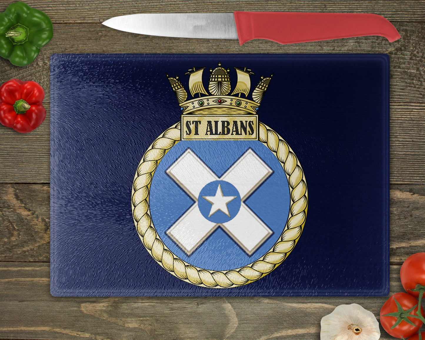 HMS St Albans - Cutting Board