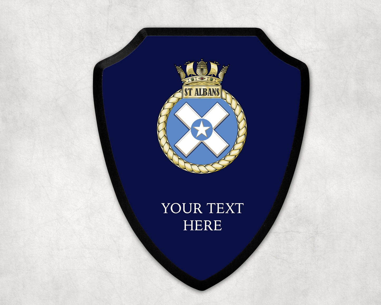 HMS St Albans - Royal Navy Printed Wall Shield