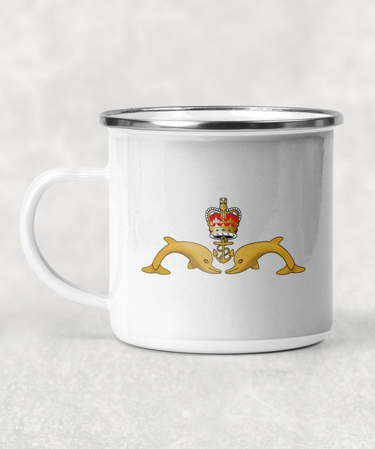Submariner Dolphins - Enamel Mug