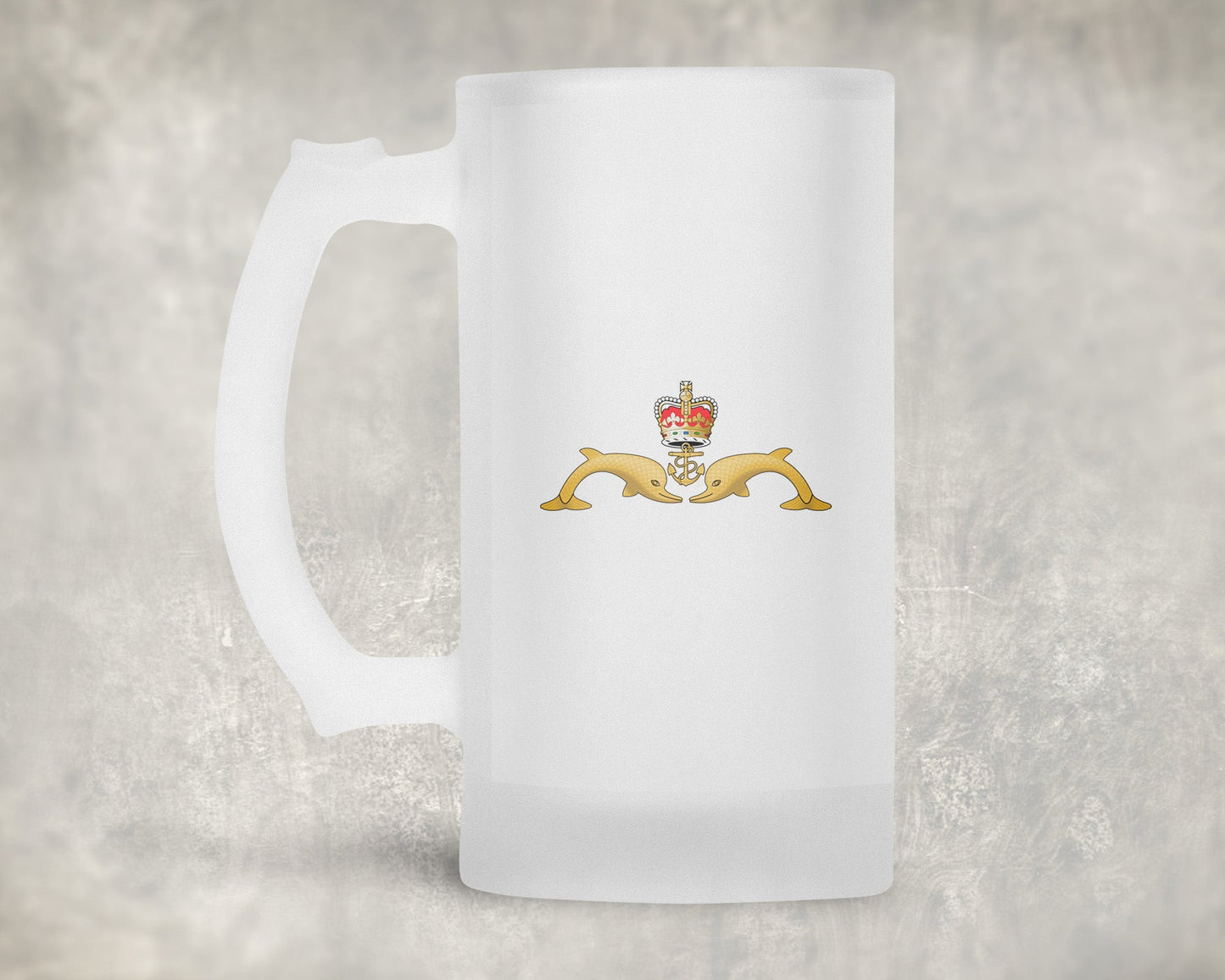 Submariner Dolphins - Frosted Stein/Tankard/Beer Mug - Frosted Stein/Tankard/Beer Mug