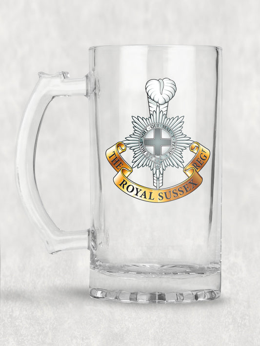 Royal Sussex Regiment - Tankard/Beer Mug/Stein