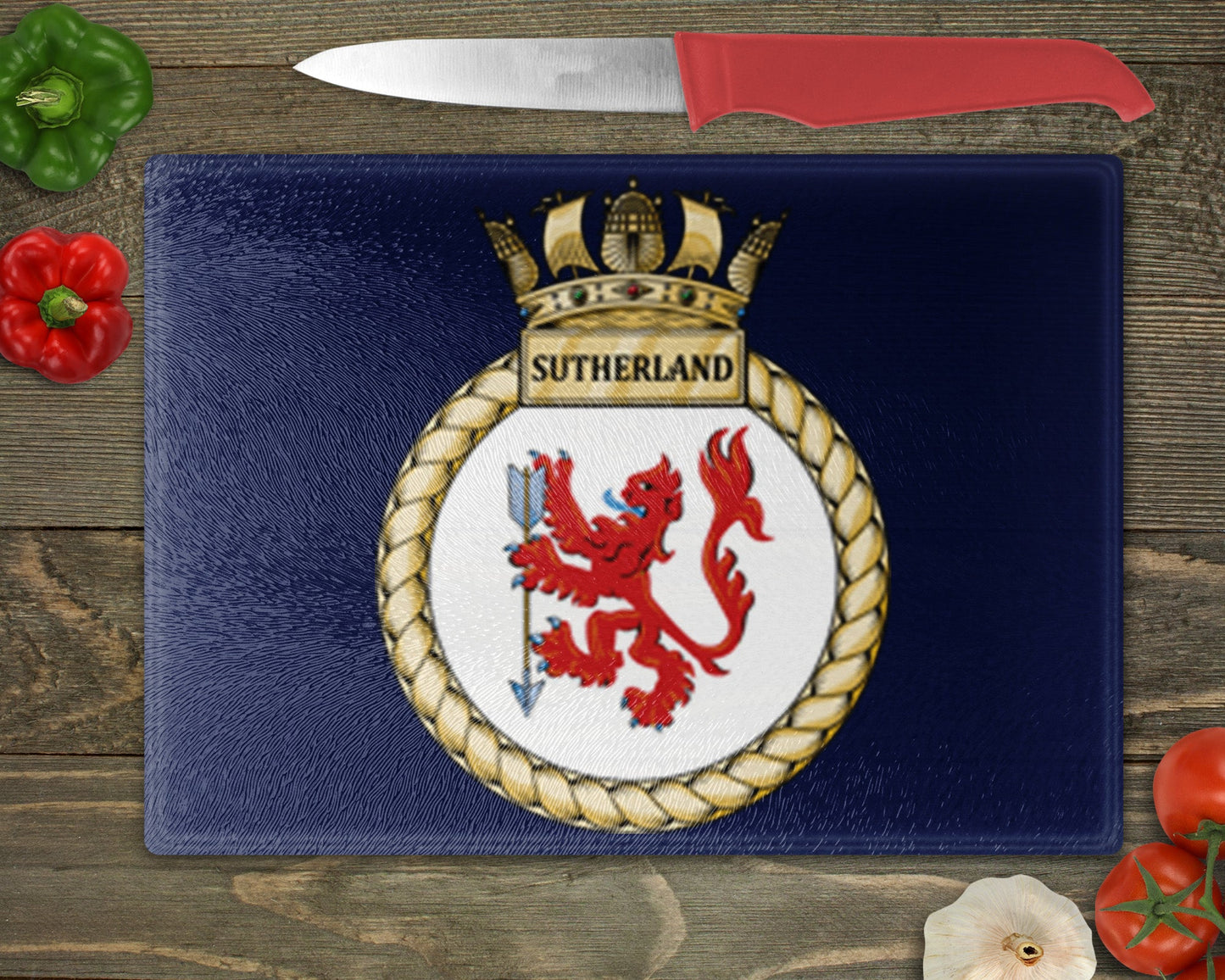 HMS Sutherland - Cutting Board