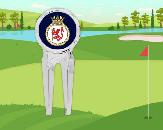 HMS Sutherland - Golf Divot Repair Tool