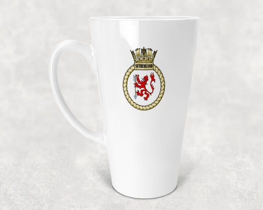 HMS Sutherland - Latte Mug 17oz