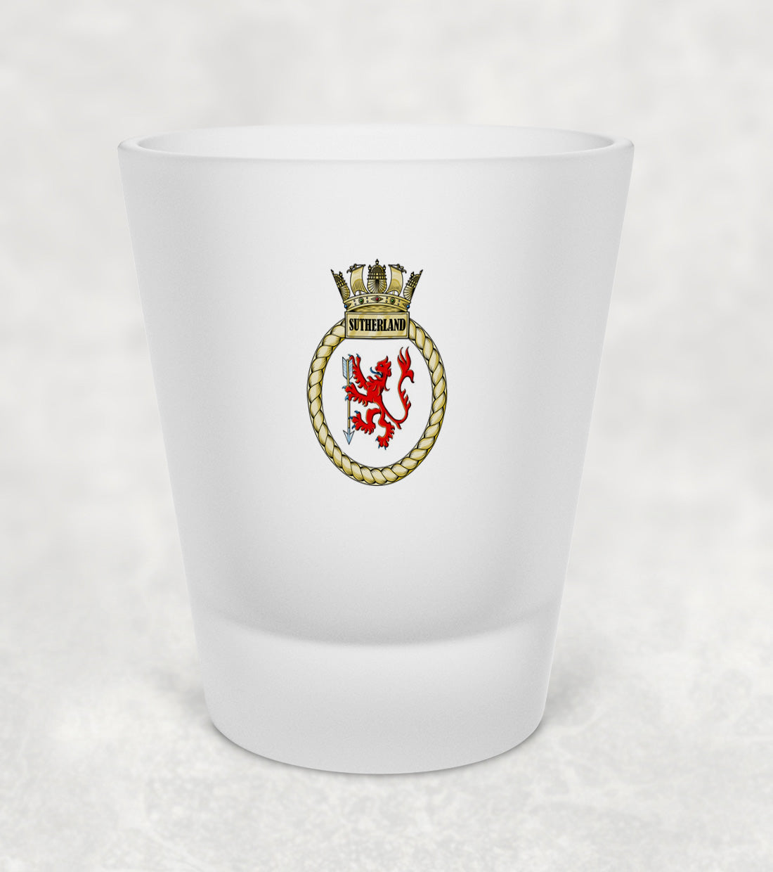 HMS Sutherland - Shot Glass