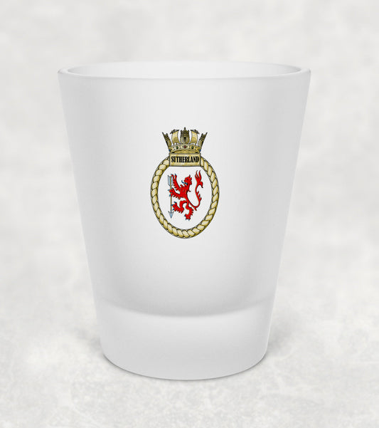 HMS Sutherland - Shot Glass