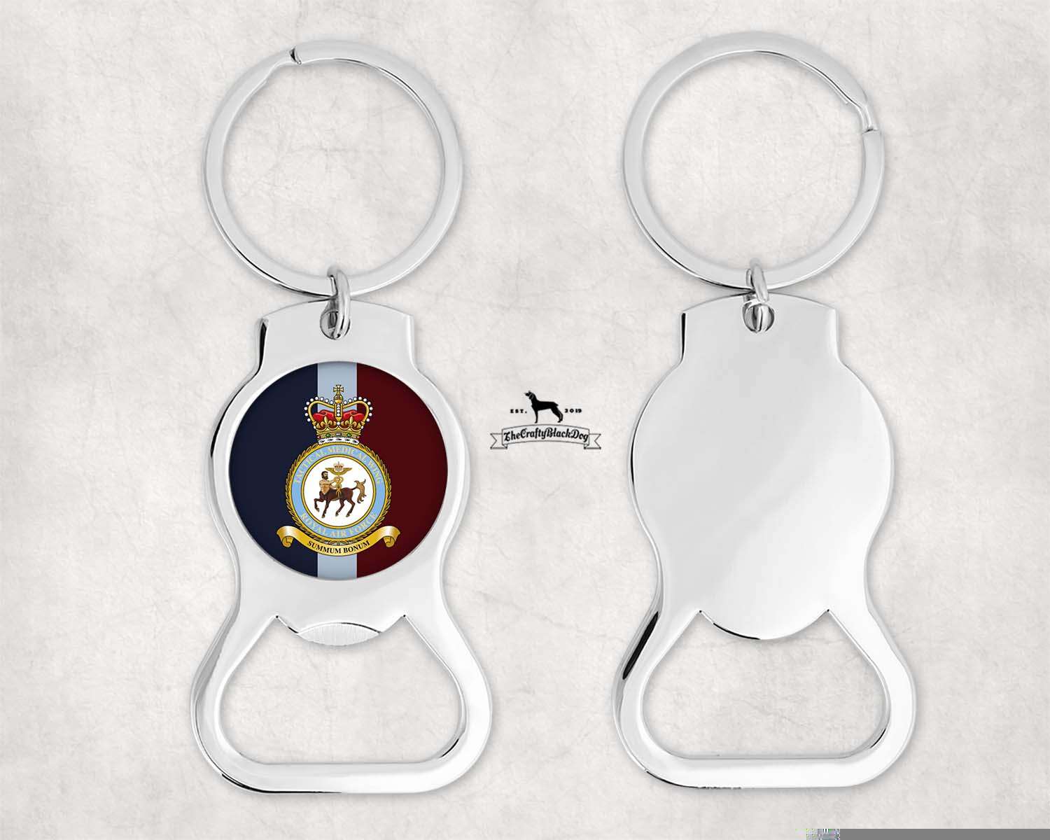 Tactical Medical Wing Bottle Opener Keyring The Crafty Black Dog
