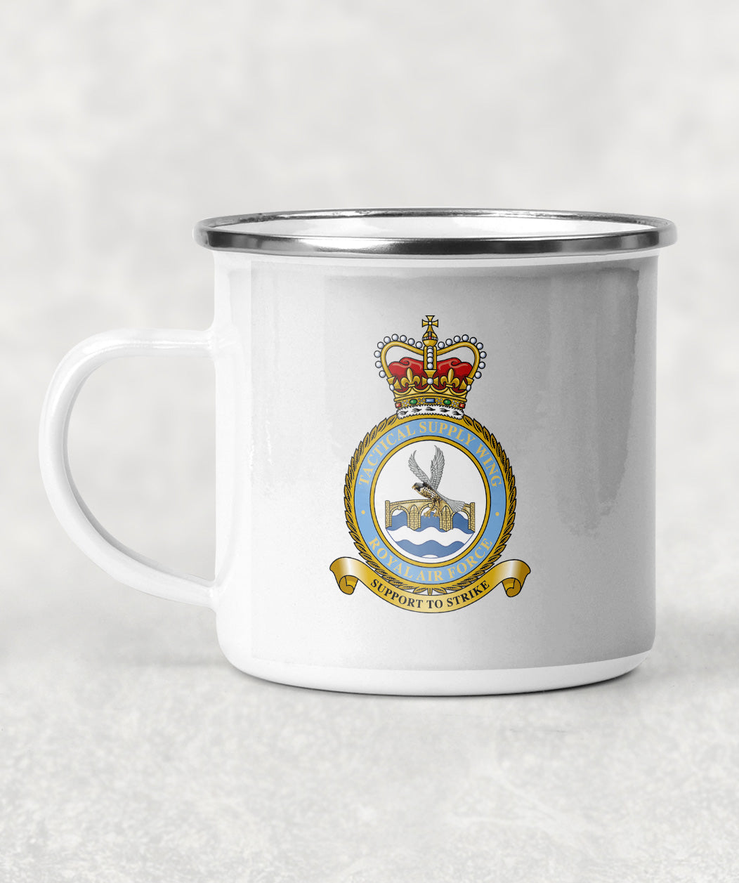 Tactical Supply Wing RAF - Enamel Mug
