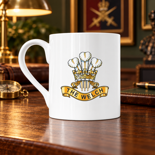 The Welch - Bone China Mug | The Crafty Black Dog