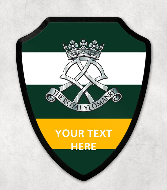 The Royal Yeomanry - Printed Wall Shield