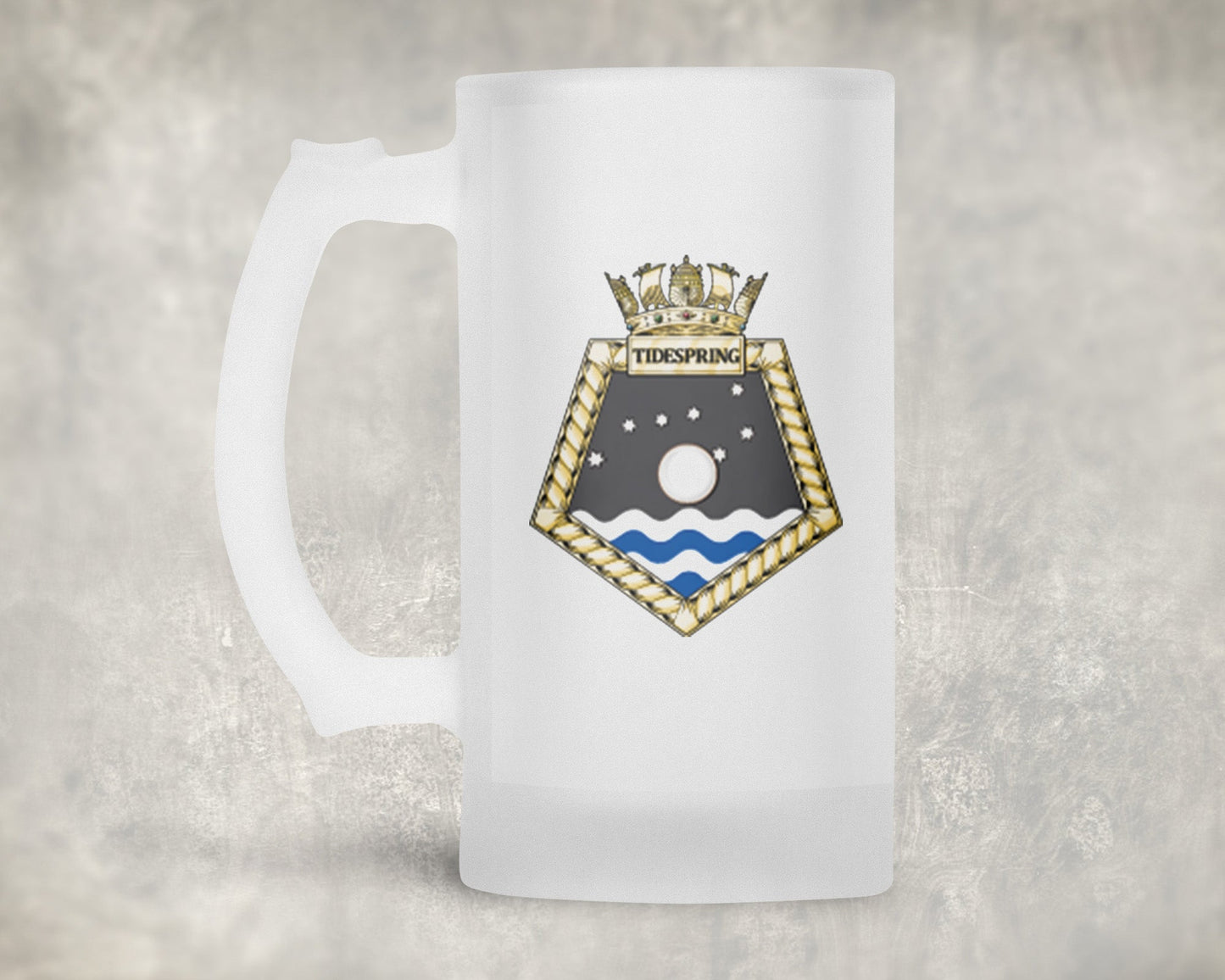 RFA Tidespring - Frosted Stein/Tankard/Beer Mug - Frosted Stein/Tankard/Beer Mug