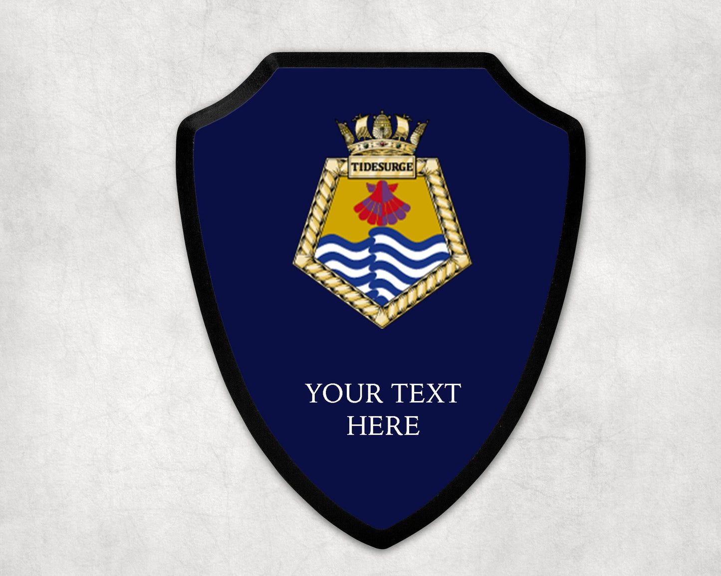 RFA Tidesurge - Royal Navy Printed Wall Shield