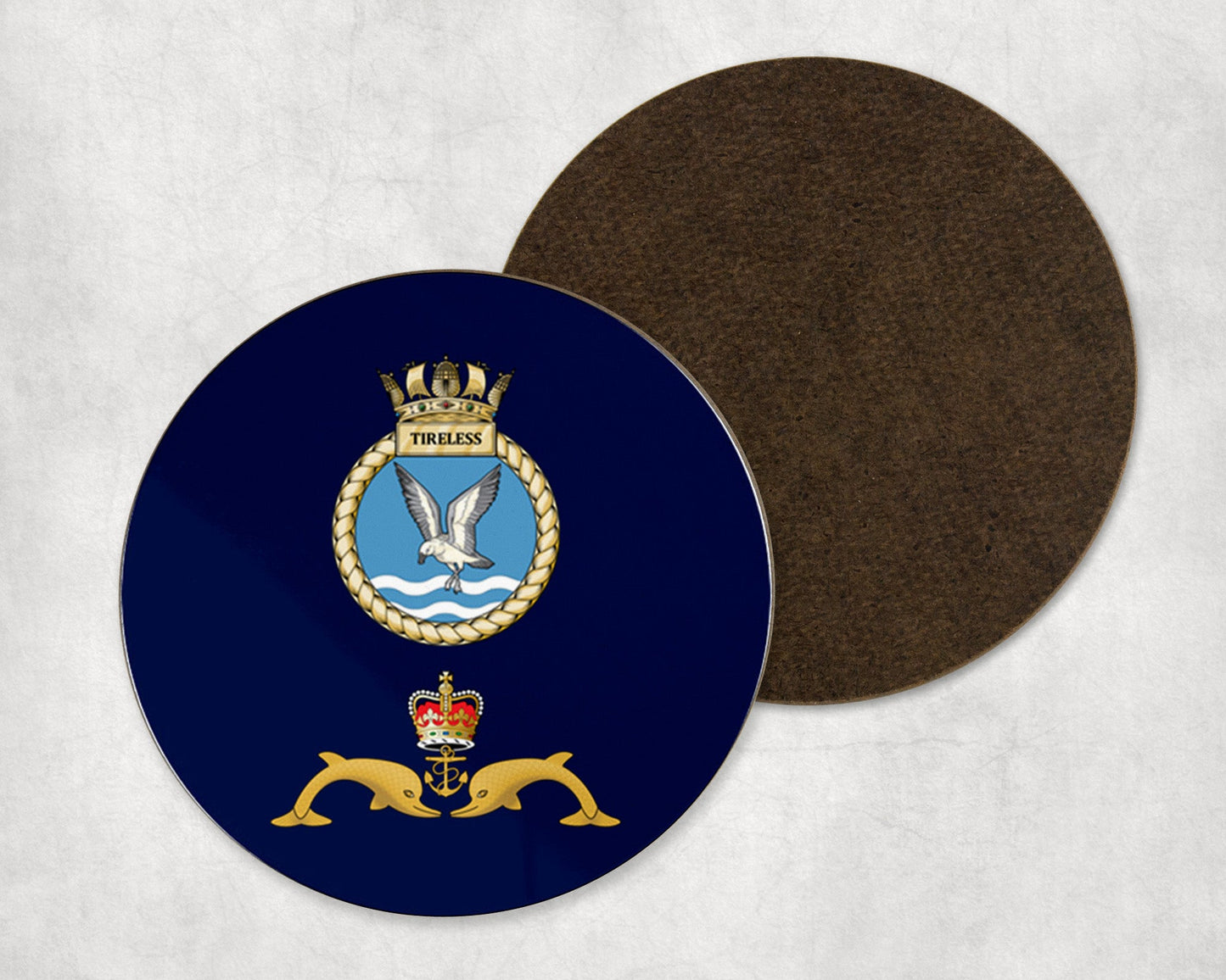 HMS Tireless - Round Coaster Set