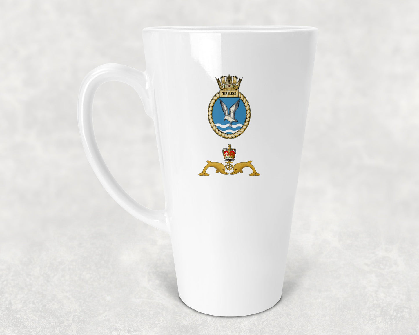 HMS Tireless - Latte Mug 17oz