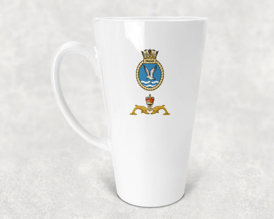 HMS Tireless - Latte Mug 17oz