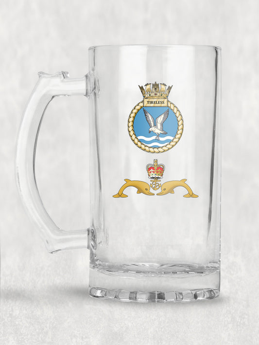 HMS Tireless - Tankard/Beer Mug/Stein