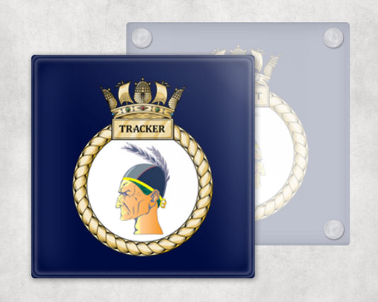 HMS Tracker - Glass Coaster