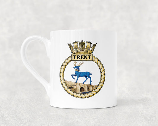 HMS Trent - Bone China Mug