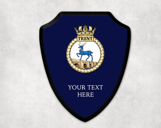 HMS Trent - Royal Navy Printed Wall Shield