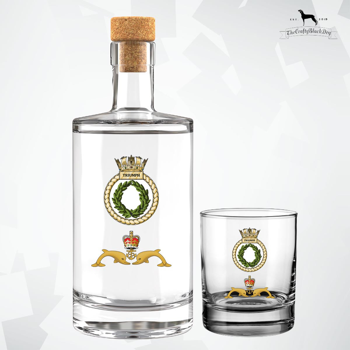 HMS Triumph - Fill Your Own Spirit Bottle