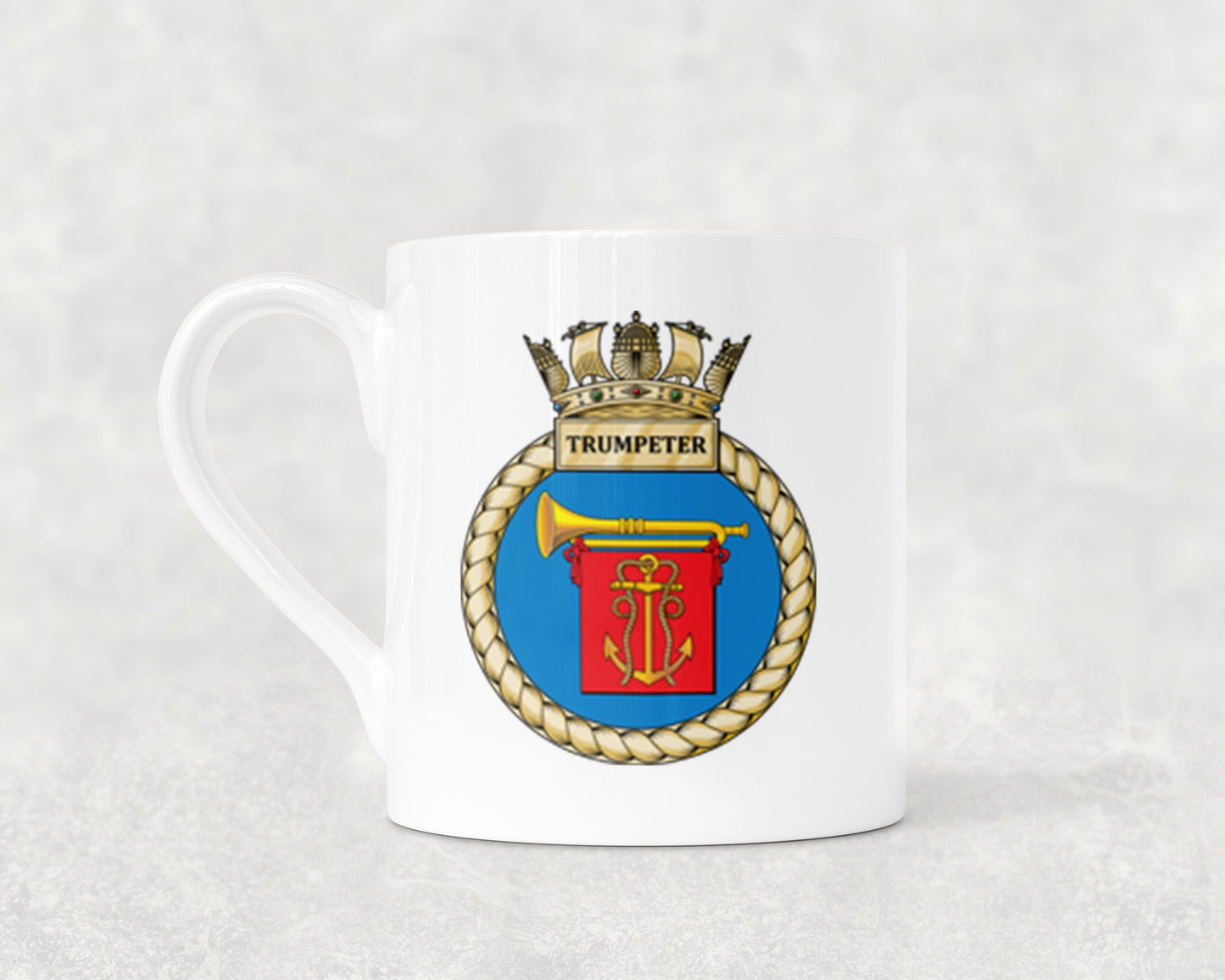 HMS Trumpeter - Bone China Mug