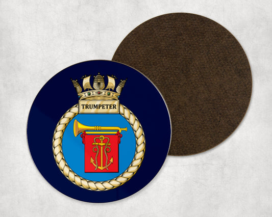 HMS Trumpeter - Round Coaster Set