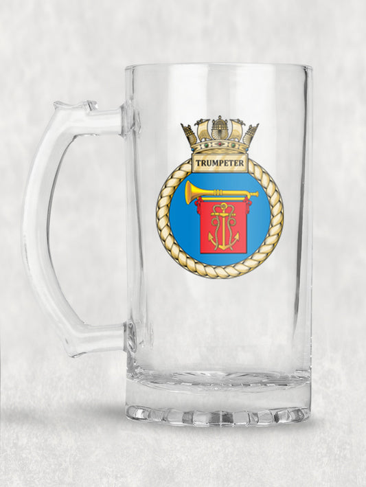 HMS Trumpeter - Tankard/Beer Mug/Stein