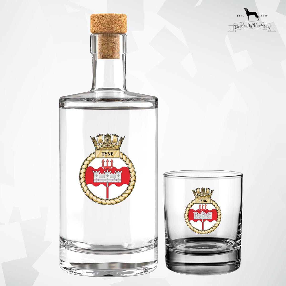 HMS Tyne - Fill Your Own Spirit Bottle