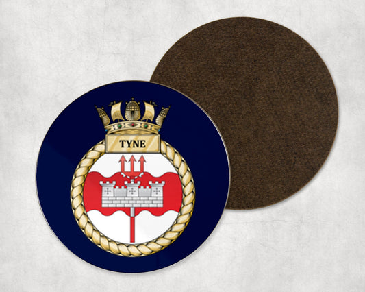 HMS Tyne - Round Coaster Set