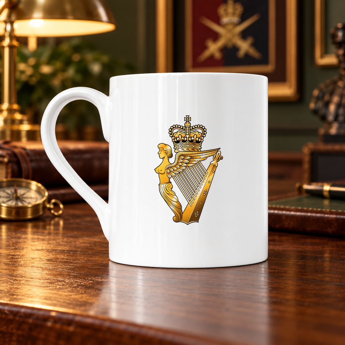 Ulster Defence Regt - Bone China Mug | The Crafty Black Dog