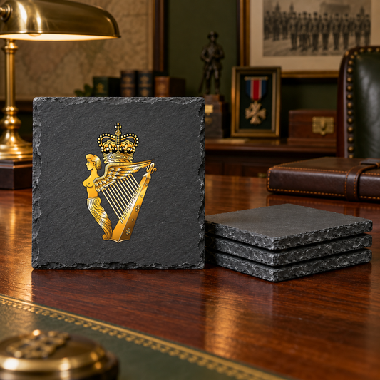 Ulster Defence Regt - Slate Coaster Set | The Crafty Black Dog