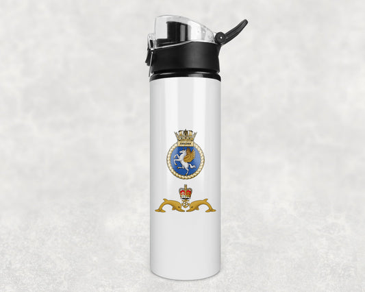 HMS Unicorn - Flip Top Water Bottle