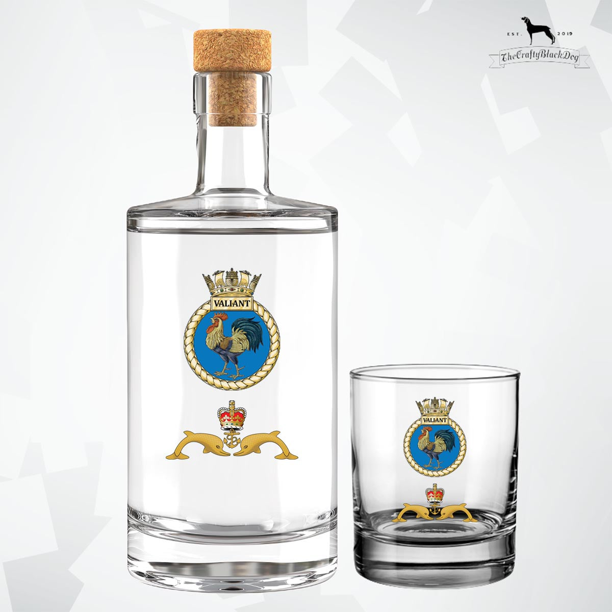 HMS Valiant - Fill Your Own Spirit Bottle