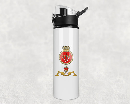HMS Vengeance - Flip Top Water Bottle