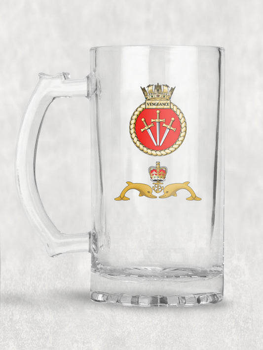 HMS Vengeance - Tankard/Beer Mug/Stein