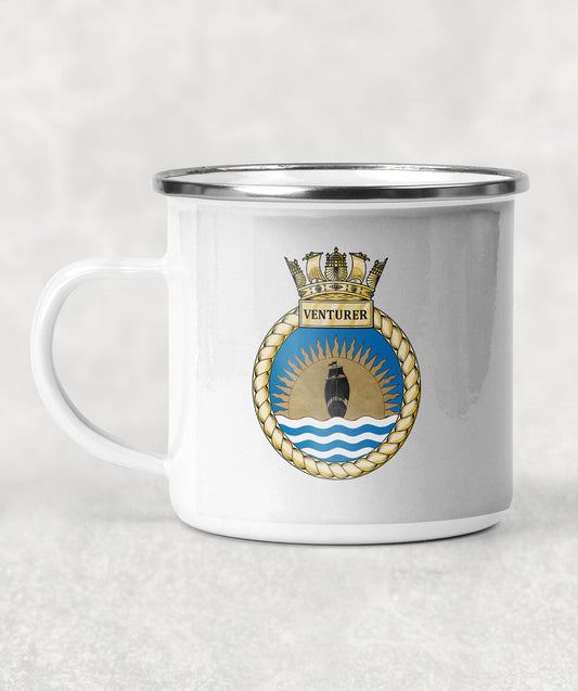 HMS Venturer - Enamel Mug