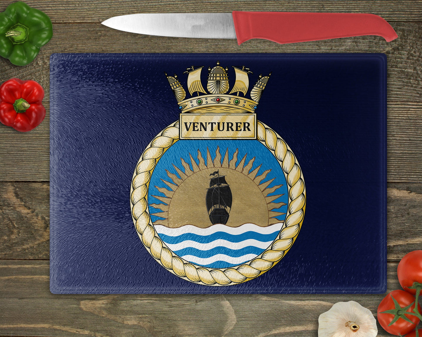 HMS Venturer - Cutting Board