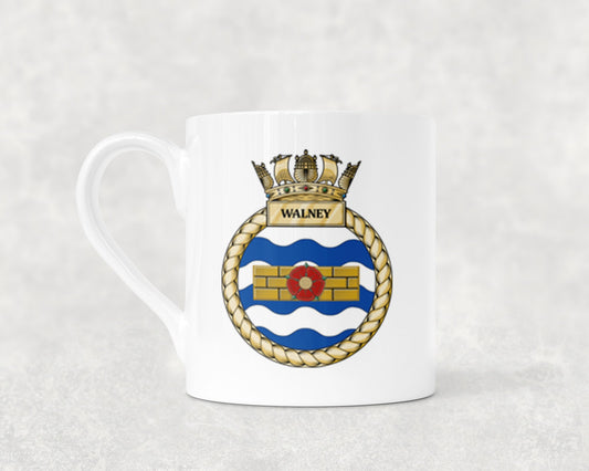 HMS Walney - Bone China Mug