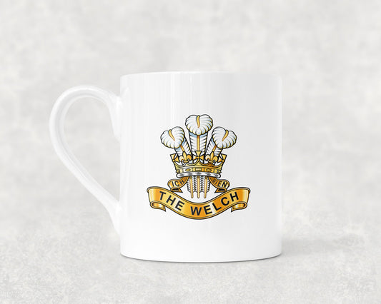 Welch Regiment - Bone China Mug