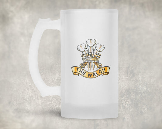 Welch Regiment - Frosted Stein