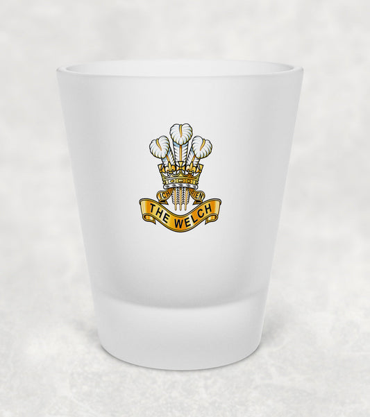Welch Regiment - Shot Glass