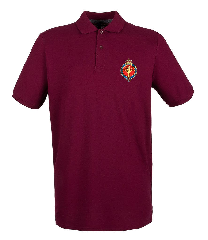 Welsh Guards Embroidered Pique Polo Shirt